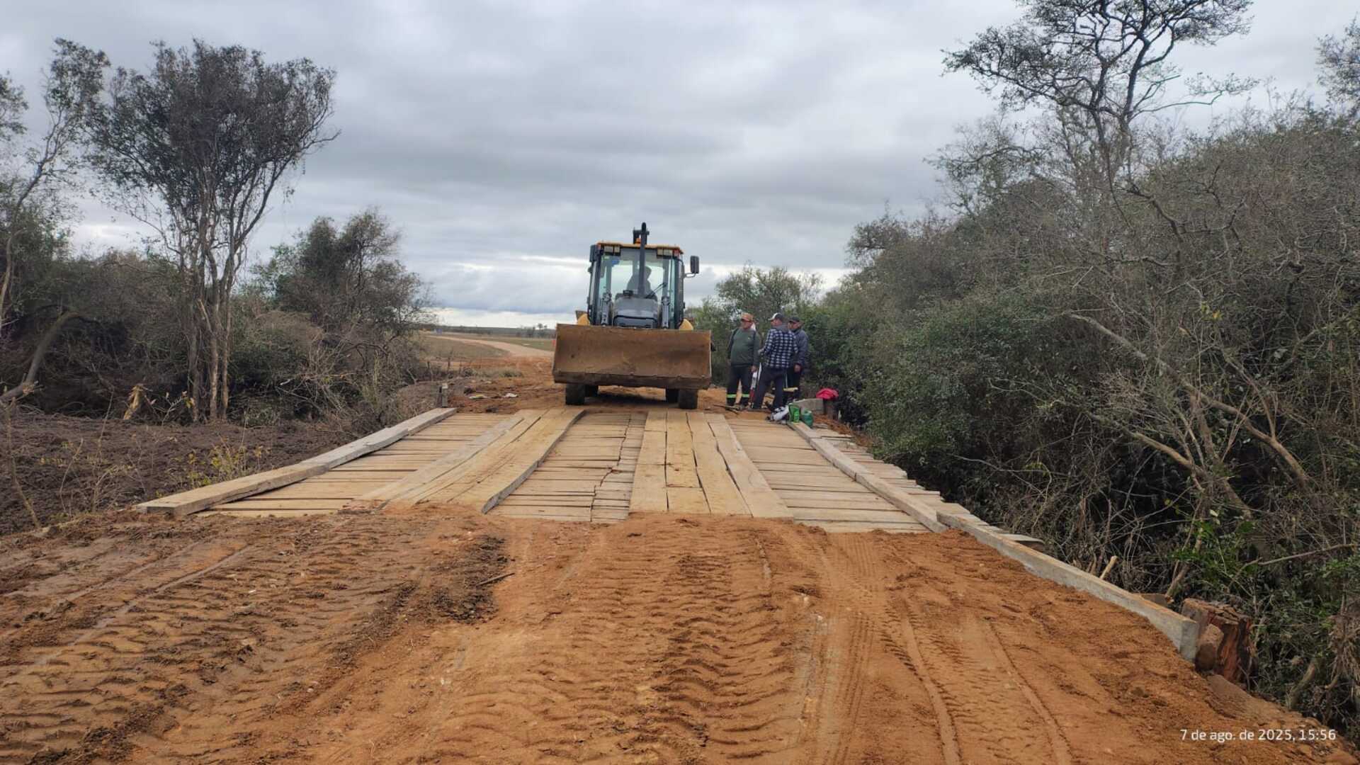 Agora, podem passar veículos pesados
