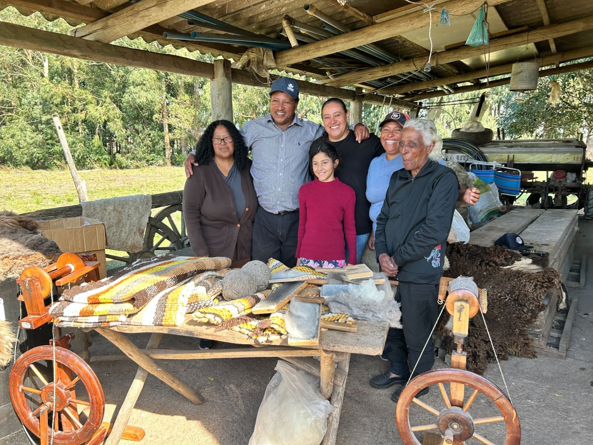 Família Batista, artesãos e produtores de lã de Lavras do Sul