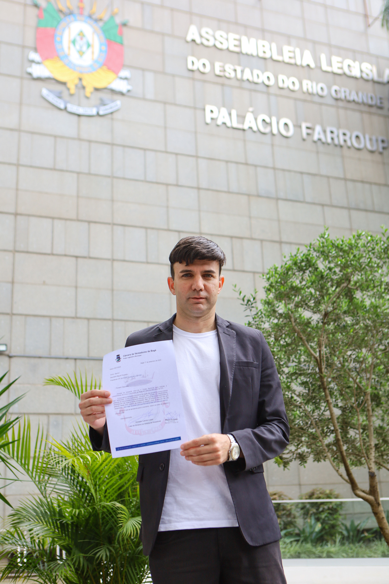 OAB Barro Preto - Lelinho solicita audiência da CPI da CEEE Equatorial em Bagé