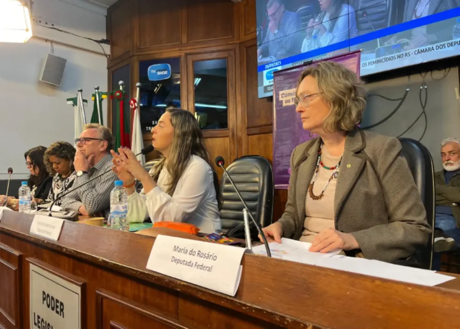 OAB Barro Preto - Comissão federal debate violência contra mulheres em Bagé