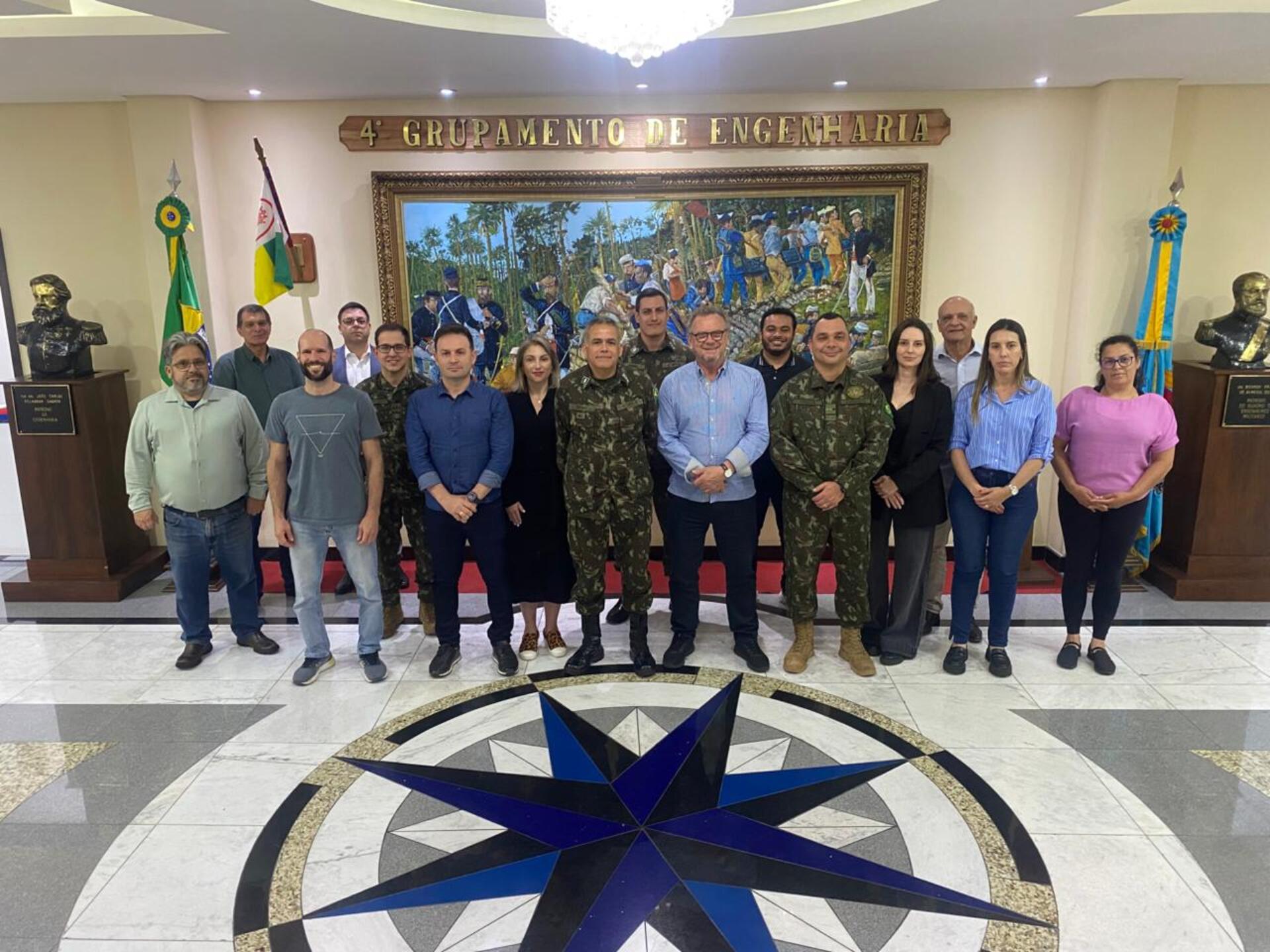 OAB Barro Preto - Município e Exército alinham etapas da Barragem da Arvorezinha