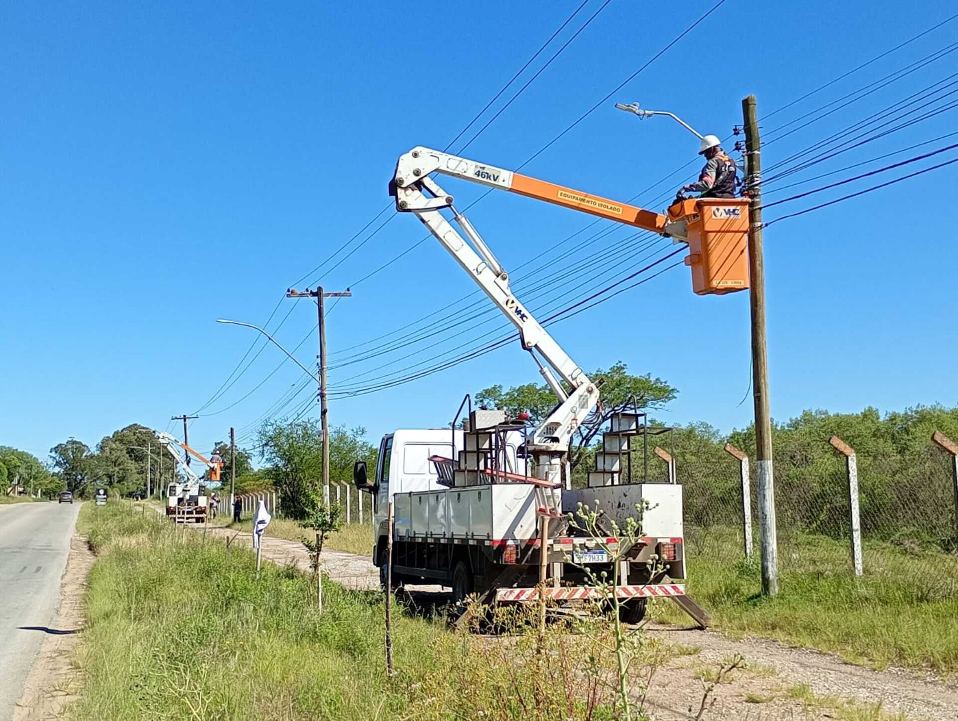 OAB Barro Preto - Bagé já tem 97% da cidade iluminada com lâmpadas de LED