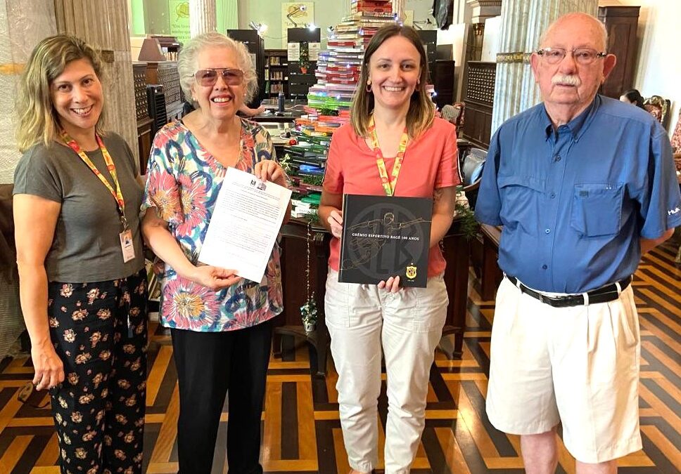 OAB Barro Preto - Obra dos 100 anos do Bagé chega à Biblioteca Pública do RS